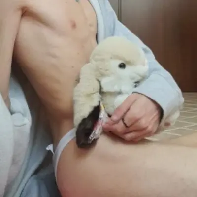 A cute femboy