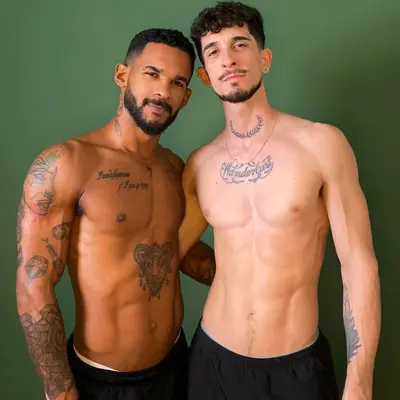 Caio and Ian 👨🏾‍❤️‍👨🏻