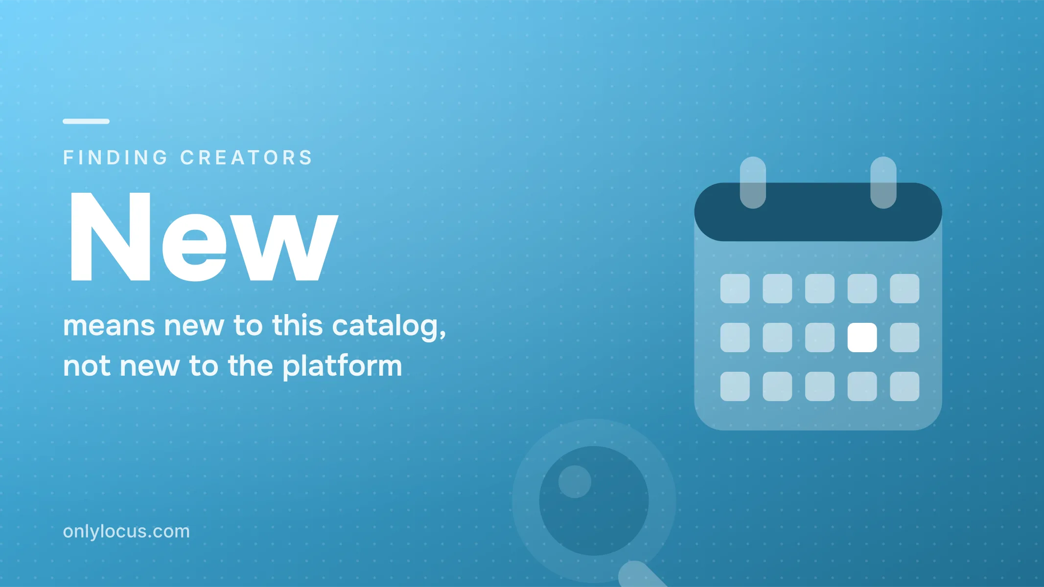 New pages: what the newest section is and what it is not